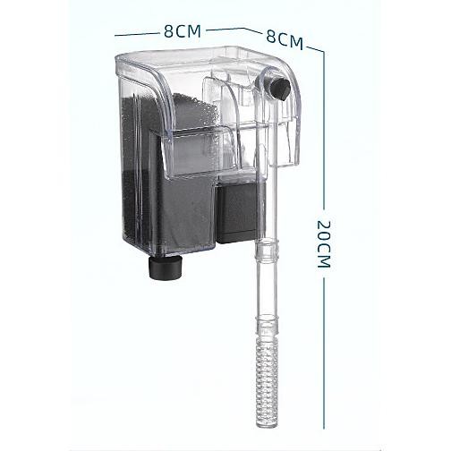 Sale Aquascape Filter Gantung Aquarium Pompa Air Mini untuk Akuarium Ikan Filter Eksternal Air Jatuh