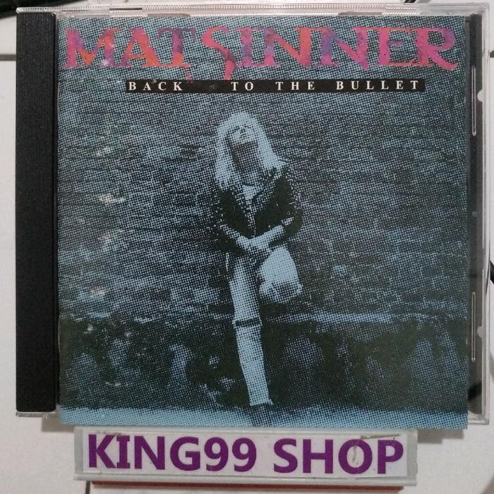 CD MAT SINNER - BACK TO THE BULLET. trixter bon jovi journey crazy lixx white lion firehouse cindere