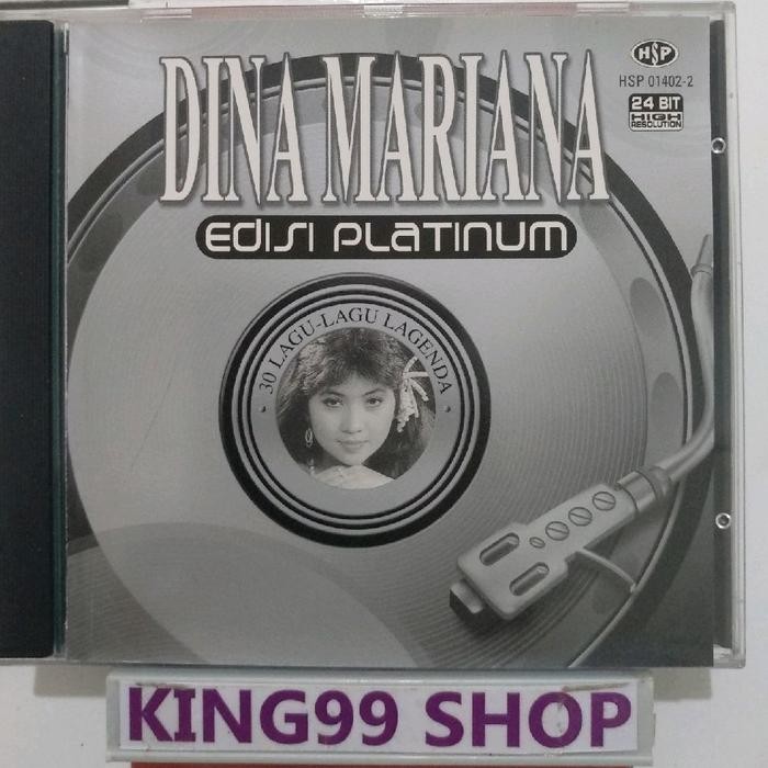 CD DINA MARIANA - EDISI PLATINUM (2cd set) . hetty koes endang desy ratnasari yuni shara krisdayanti