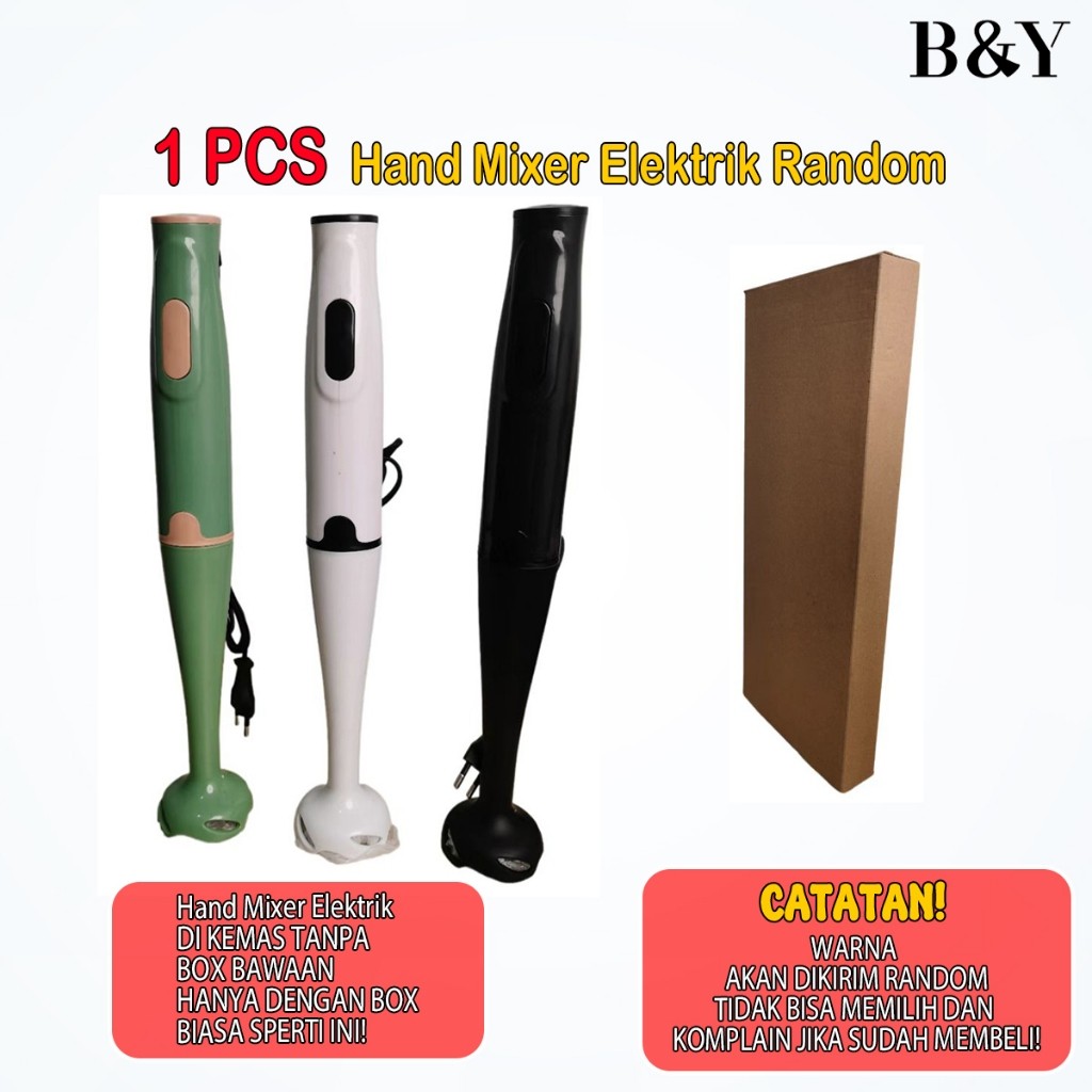 Mixer Hand Mini Kocokan Stainless Steel / Pengocok Mixer Krim Listrik / Mixer Hand Mini Multi Fungsi