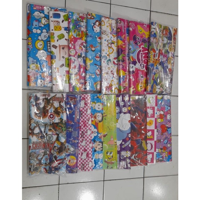 

kertas kado 2000/lembar