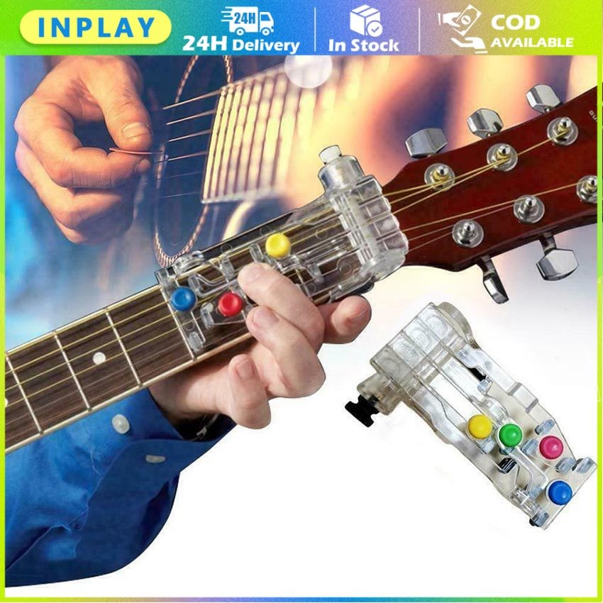 Alat Bantu Belajar Gitar Chord Buddy / Aksesori Gitar Pemula Anti Sakit Jari, Membantu Menghafal Cho