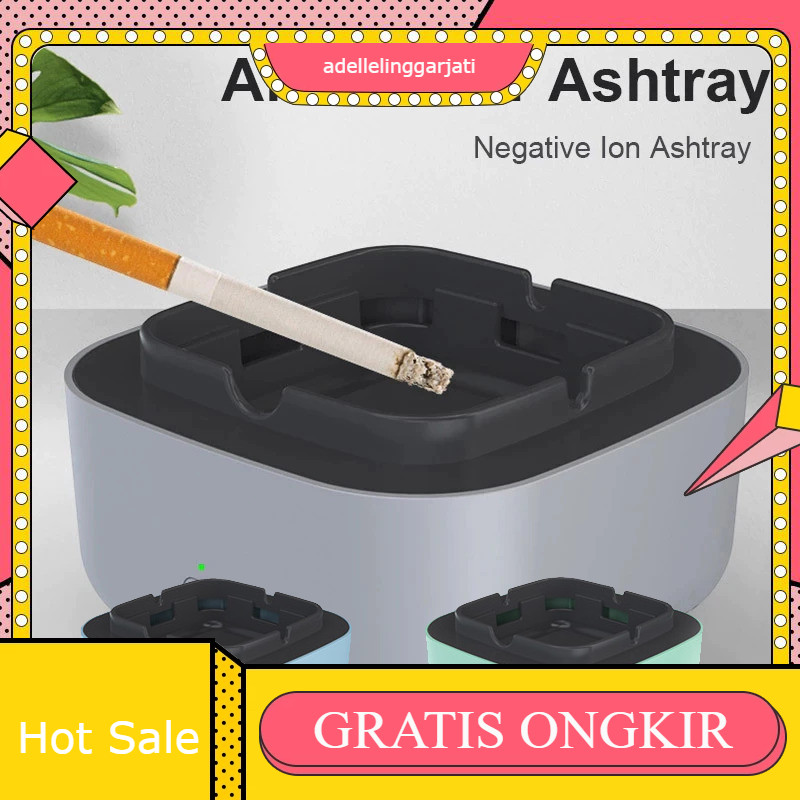 Asbak Rokok Penghisap Asap Portable 3v