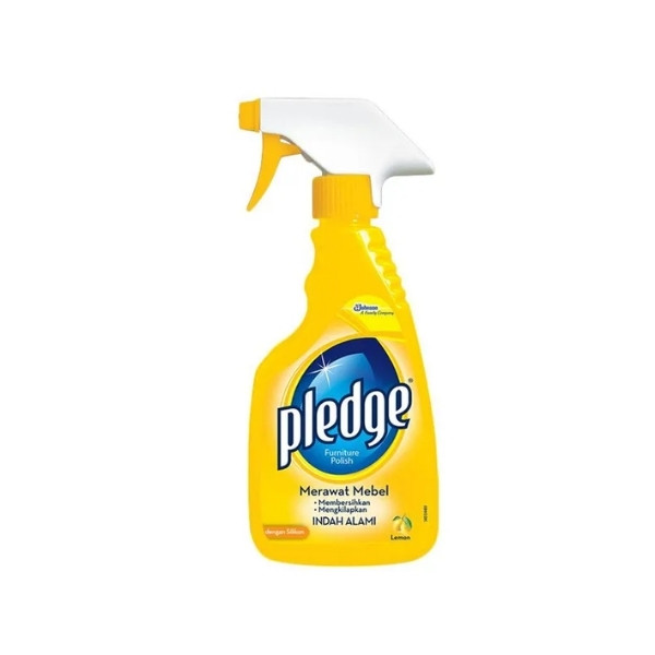 PLEDGE FURNITURE POLISH LIQUID LEMON PUMP 450 ML
