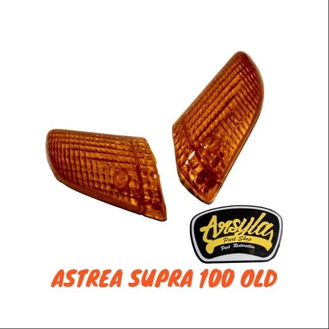 Mika Lampu Sein Sen Depan Honda Supra X 100 Astrea supra Lama kuning - -, -