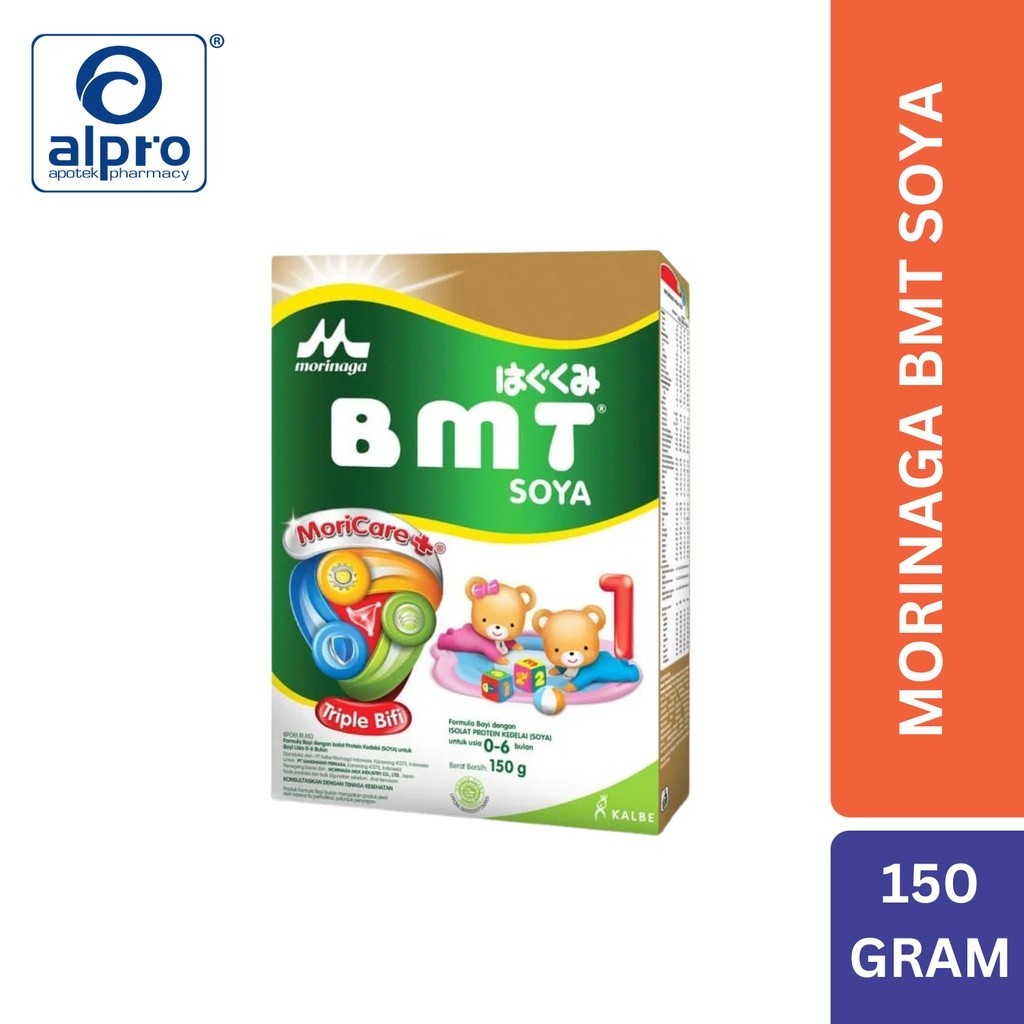 Morinaga BMT Soya 150 Gr-Susu Anak