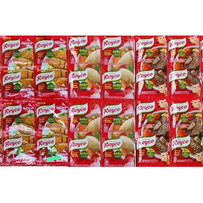 

Lebih Hemat 72pcs [6renteng] Royco Sachet Eceran 500an tersedia - Rasa Ayam | RasaSapi | Rasa Ikan