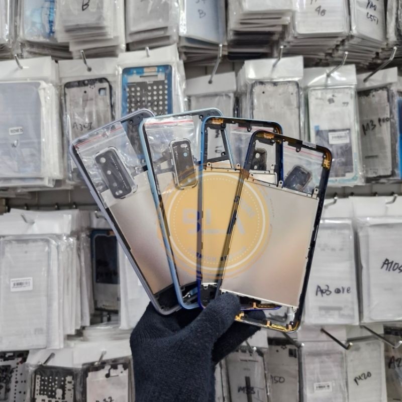 BEZEL TUTUP MESIN TULANG TENGAH BEZEL VIVO Y20 / Y20i / Y20S / Y12S