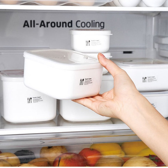 Wadah makanan plastik, kotak penyimpanan makanan/kotak penyimpanan sekrup alat kecil/kotak penyimpan