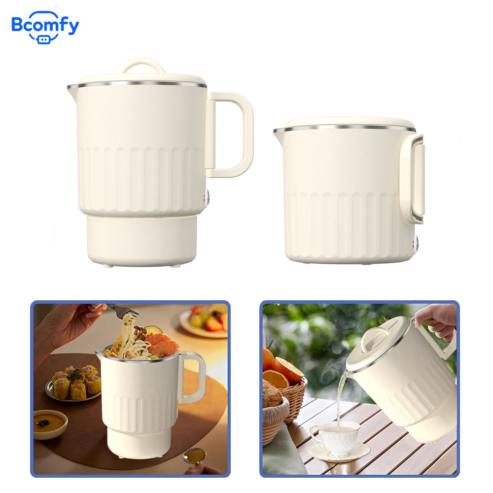 Electric Kettle Portable Foldable Electric Water Kettle Home Travel Multifunctional Stainless Steel 