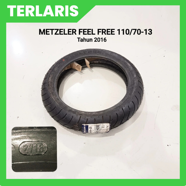 PROMO BAN LUAR METZELER FEEL FREE MOTOR UKURAN 110/70 RING 13 TAHUN 2016