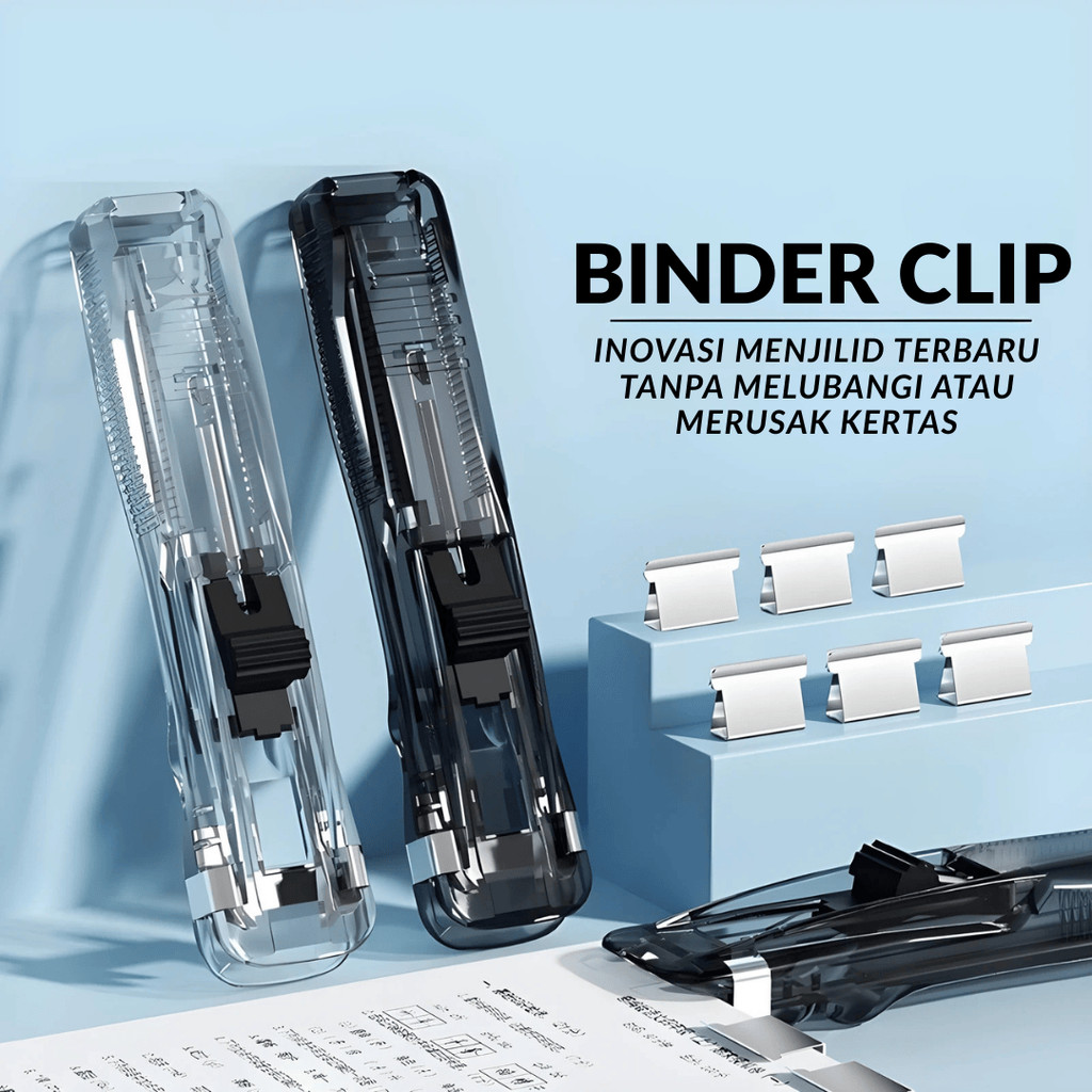 [GROSIR ATK] BINDER CLIPPER TOOLS / ALAT KLIPER BINDER / ALAT JILID KERTAS BISA UNTUK 40 LEMBAR KERT