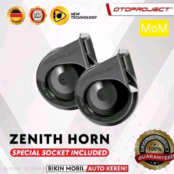 OTOPROJECT ZENITH HORN KLAKSON MOBIL TOYOTA / HONDA / HYUNDAI KELAKSON KEONG + SOCKET - KLAKSON MOBI