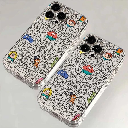 Transparent Tpu SILICONE Soft Case Pasar Grafiti Untuk OPPO reno A18 A3S A5S A15 A54 A53 A57 5 A12 A