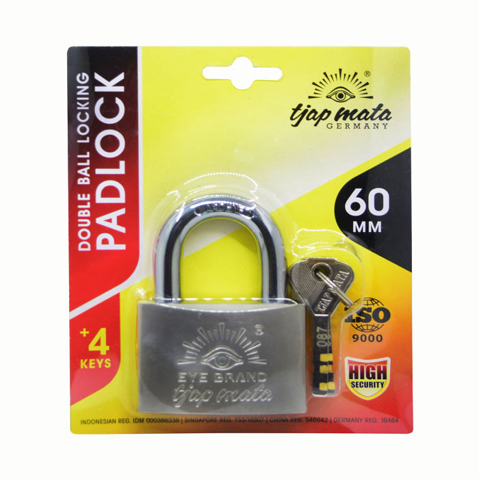 TJAP MATA GEMBOK 60MM LEHER PENDEK