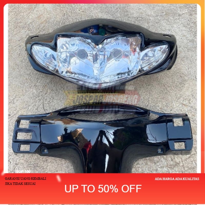 PAKET BATOK DEPAN BELAKANG SUZUKI SHOGUN 125 LAMA BATOK LAMPU DEPAN SHOGUN 125 OLD PLUS LAMPU DEPAN 