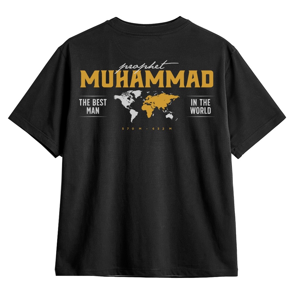 Kaos Dakwah Kaos Santri Baju Muslim Nabi Muhammad