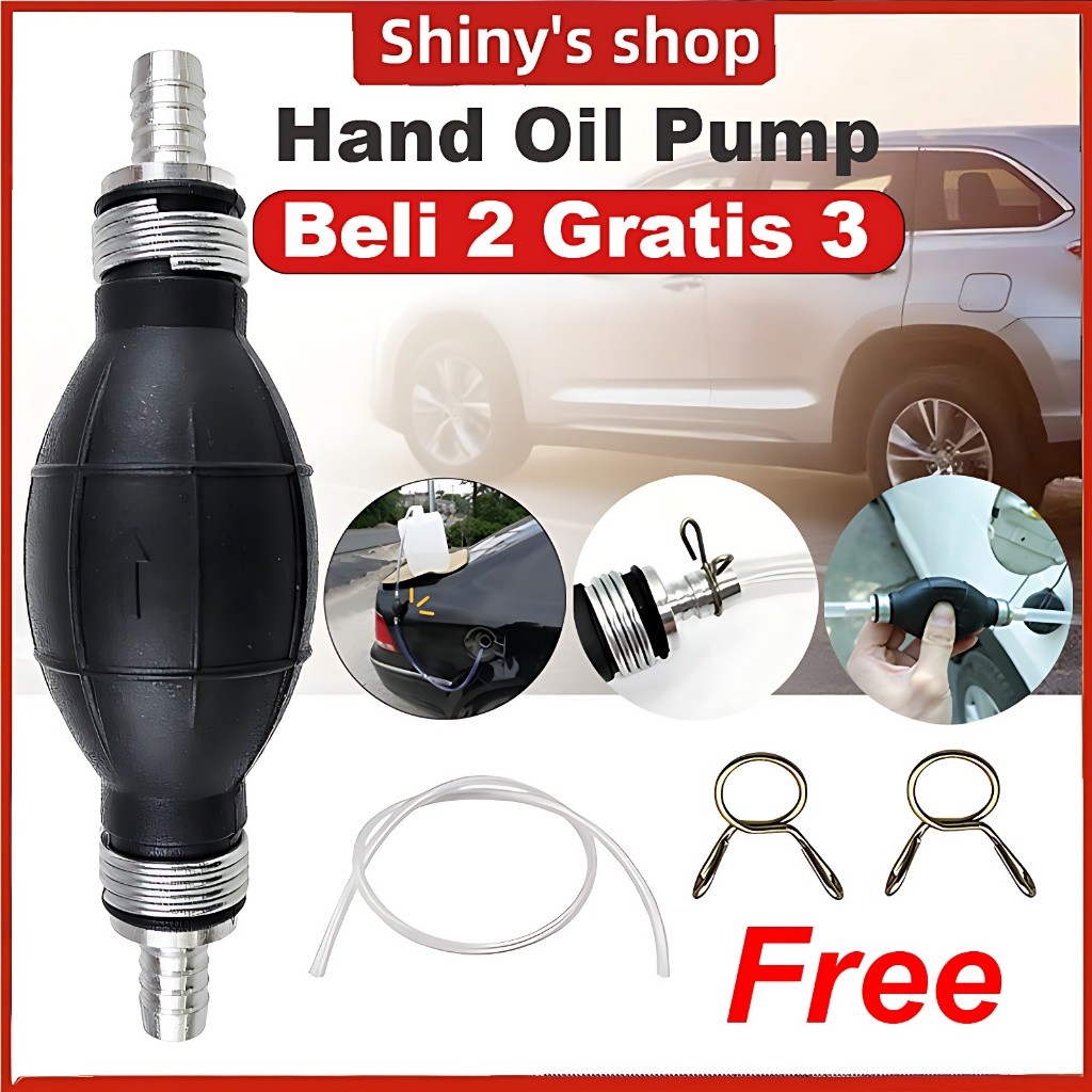 Pompa Bensin Manual Alat / Transfer Pump Alat / Pompa Tangan Penyedot Sedot Air Minyak Bensin Solar 