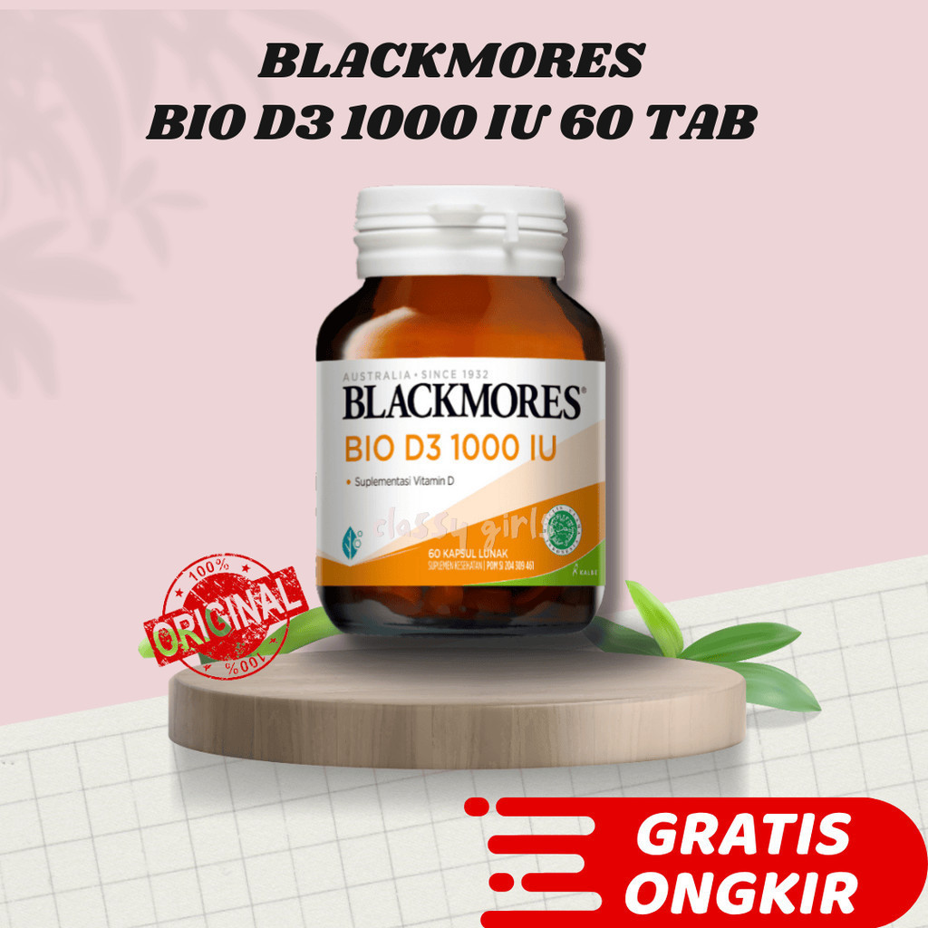 BLACKMORES BIO D3 1000IU VITAMIN D 1000IU 60 TABLET