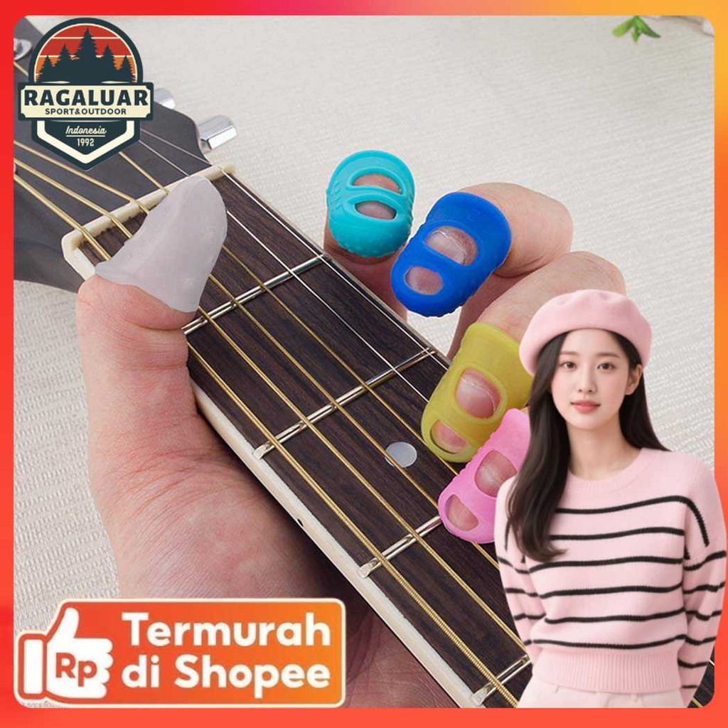 DLW Pelindung Jari Gitar Silicone Fingertip Protector 5 PCS - DLW-05