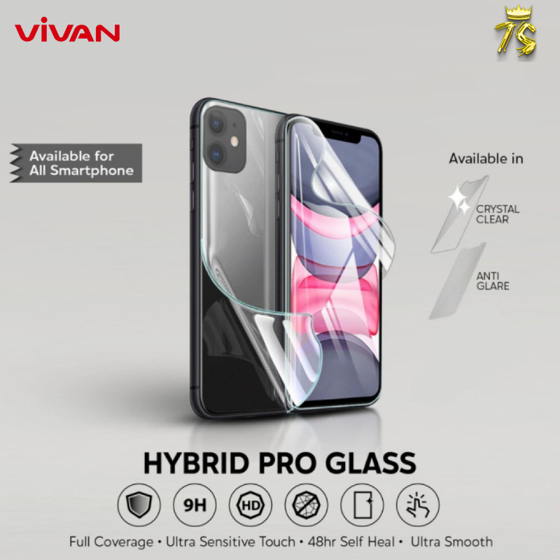 VIVAN Hydrogel Antigores Bening Full Body Belakang Antispy Matte Privacy Anti Gores Smartphone Nubia