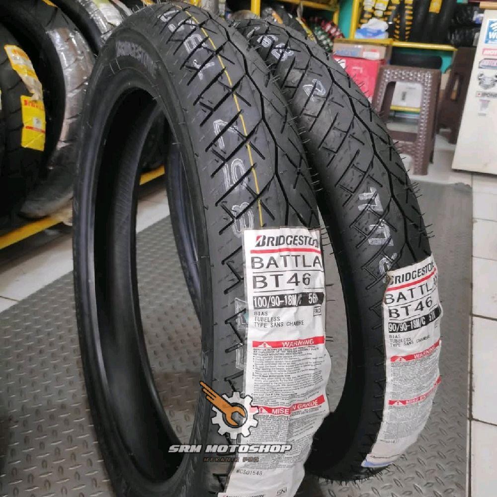 Ban RX KING 90/90-18 & 100/90-18 Bridgestone Battlax BT46 Tubles Import