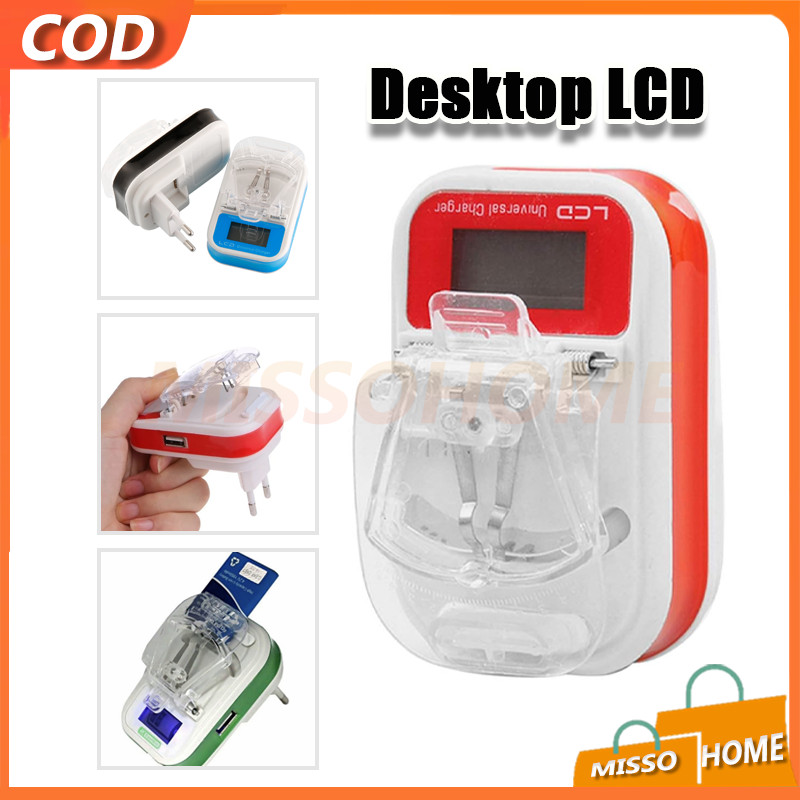 Charger desktop LCD handphone Universal/Charger Desktop Universal/Charger Indikator