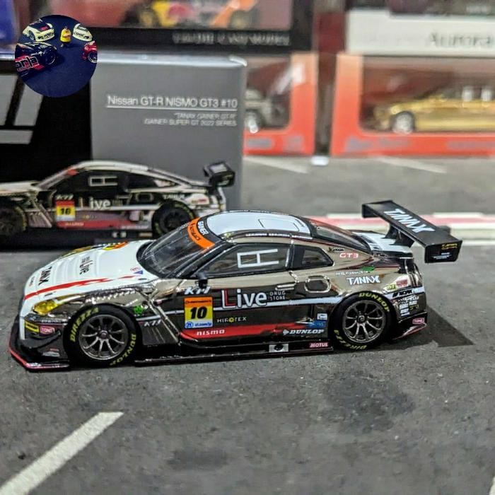Diecast Mini GT Nissan Skyline GTR R35 Nismo GT3 #10 Tanax Gainer GTR no 540