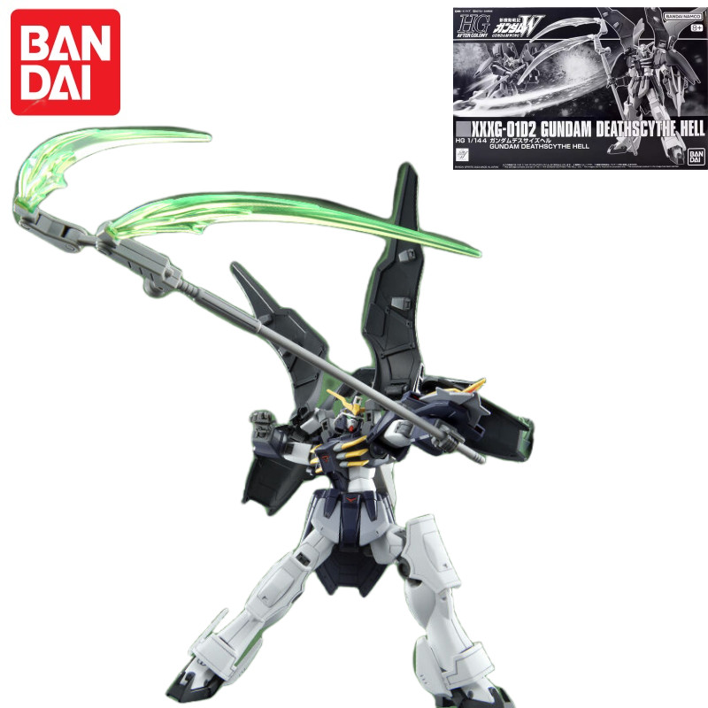 In Stock Bandai Hg Model Kit Hgac 1/144 Gundam W Hell Deathscythe Gundam Pb Exclusive Mecha Warrior 