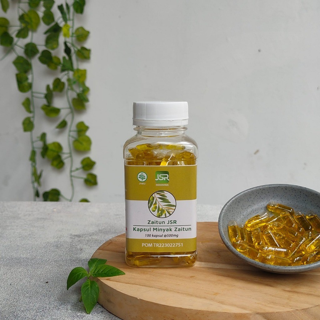 Minyak Zaitun JSR dr Zaidul Akbar - isi 100 kapsul Zaitun Asli Khas JSR