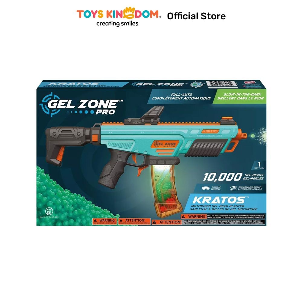 Toys Kingdom Hydro Strike Gel Zone Pro Kratos Toys Kids Toy Senjata Tembak Gun Toys Main Pistolan Bl
