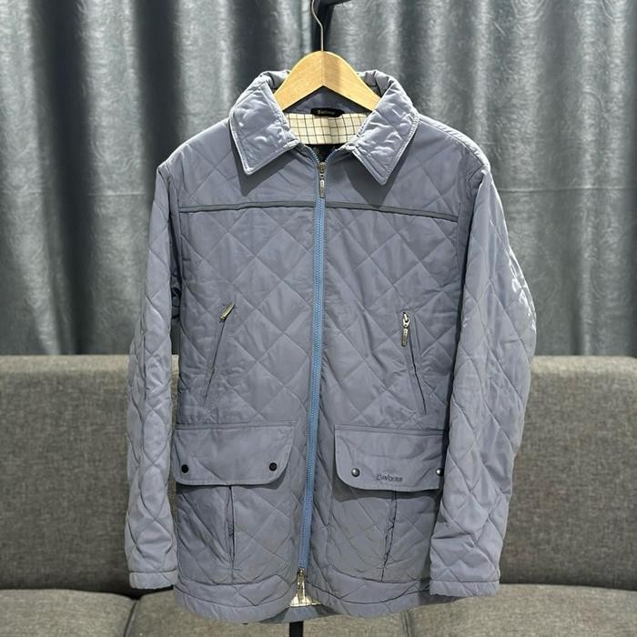 Barbour microfibre sporting quilt jacket