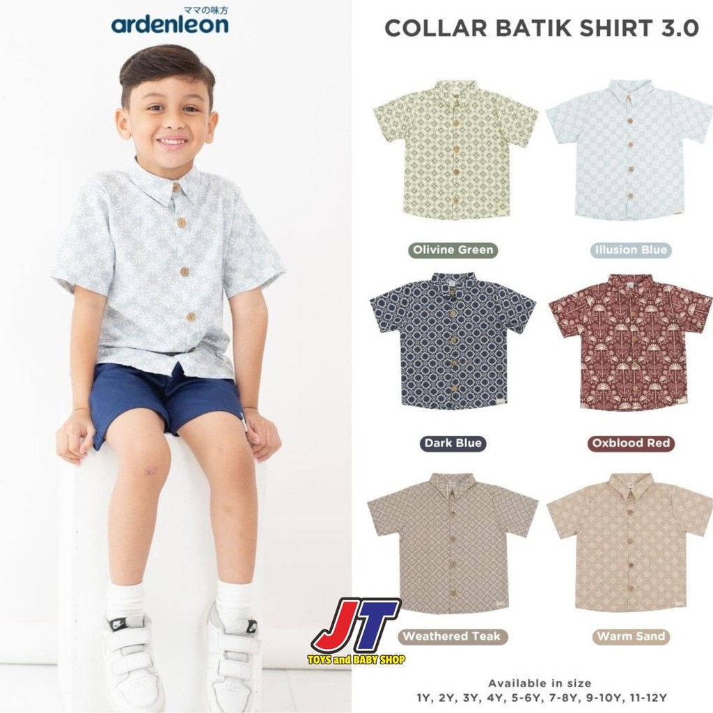 ARDENLEON COLLAR BATIK SHIRT NEW