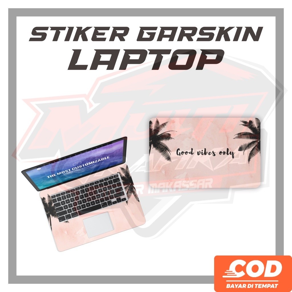 Sticker Laptop Aesthetic Cover Protector Notebook Skin Garskin Cute Minimalis Pelindung Laptop Lenov
