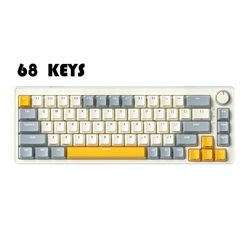 ZIFRIEND ZA68 Wired Meanical Keyboard PBT RGB Hot Swappable 65% 60% Gaming Keyboards ZA63 ZA68 TNT S