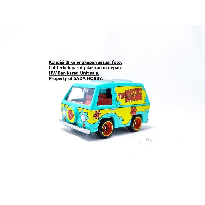 HW  Hotwheels Hot Wheels Pop Culture 2017 WB SCOOBY DOO THE MYSTERY MACHINE Loose