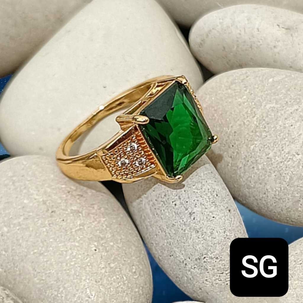 Cincin Model Batu Permata Wanita Terlaris Termurah