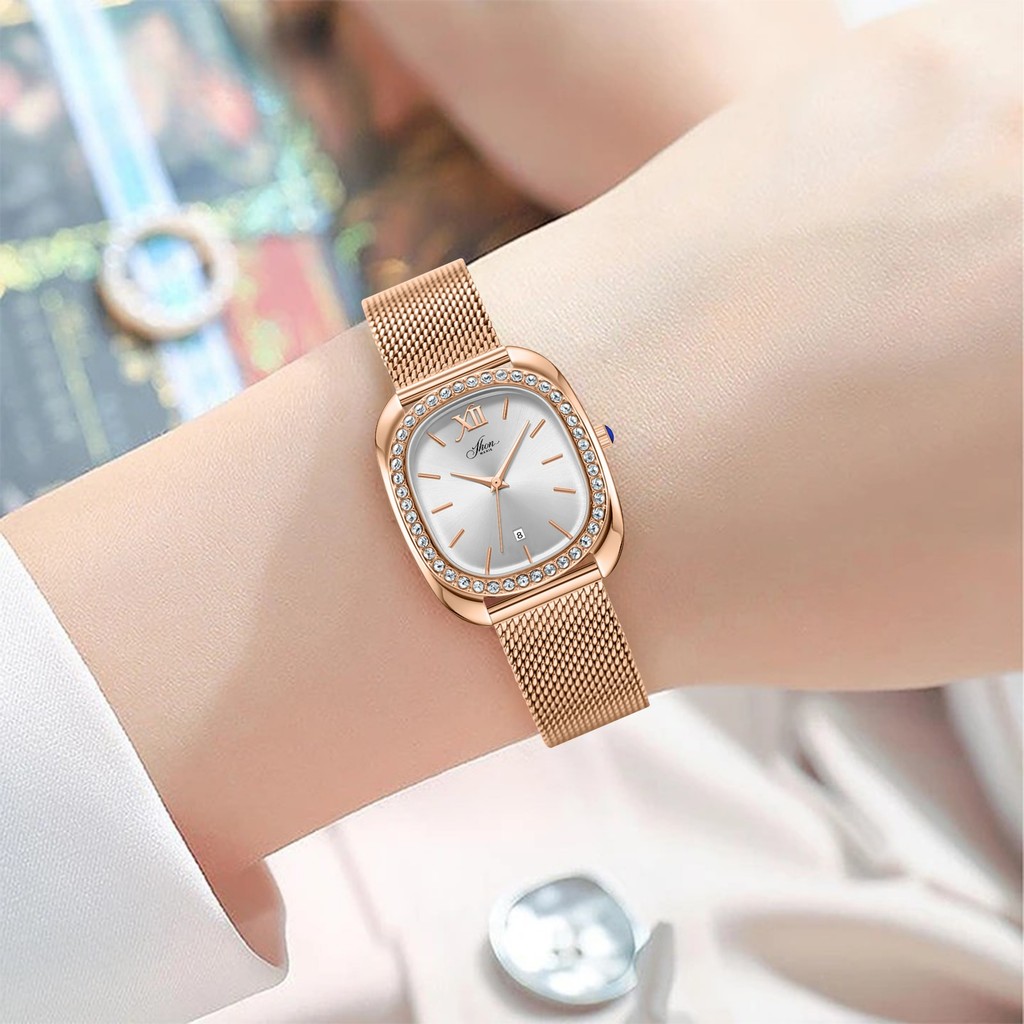 Jam Tangan  Jam Tangan Jhon Marie 9539 Rantai Tali Pasir Water Resistant 3 ATM
