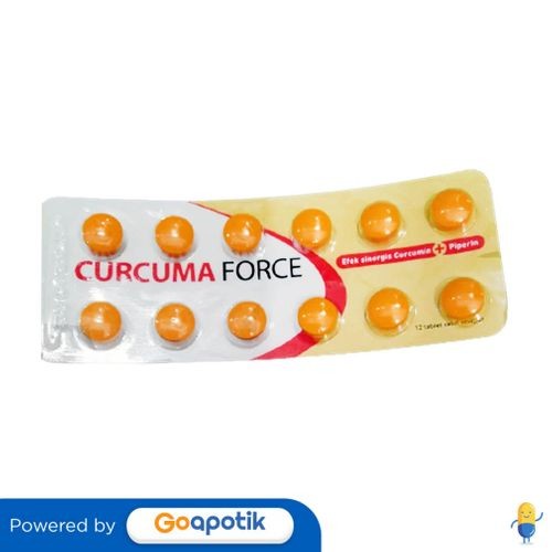 Curcuma Force Strip 12 Kapsul