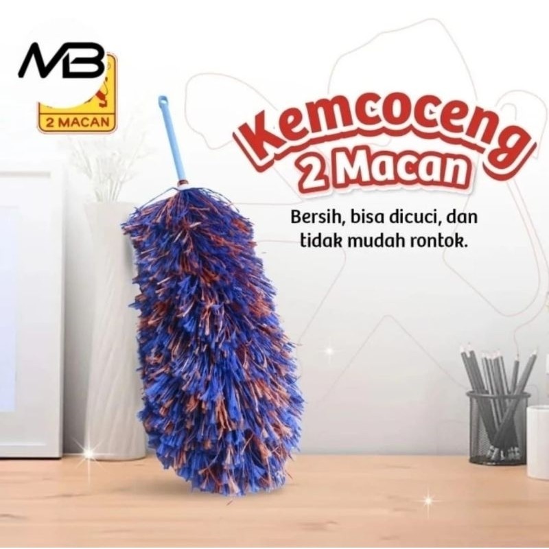 PROMO Kemoceng Sulak 2 Macan Asli Dua Macan 2Macan