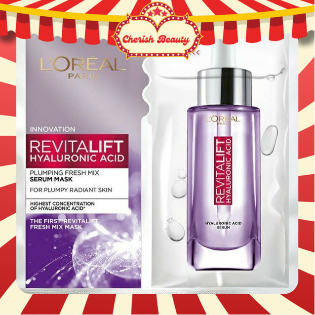 Loreal Sheet Mask Revitalift – Serum Mask | Lembapkan Kulit Wajah