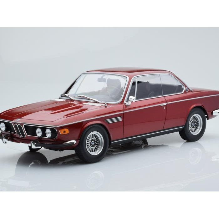 1/18 MINICHAMPS BMW 3.0 CSI 1971 RED METALLIC NOT AUTOART Diecast