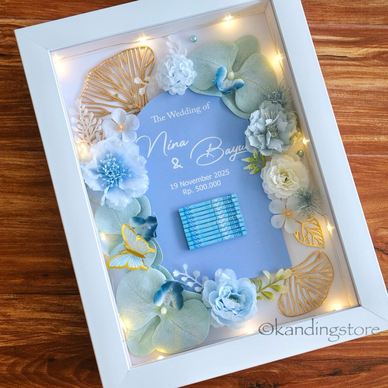 Mahar Pernikahan | Mahar 40x30 I bingkai mahar