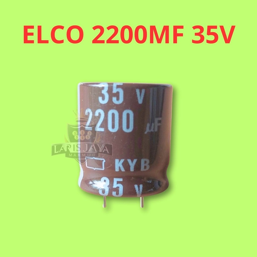 Elco 2200uF 35V Low ESR - Untuk Power Bank & Sistem Audio