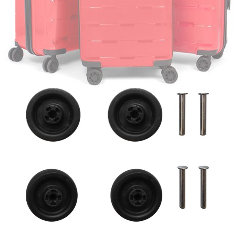 Roda Koper President 4pcs/Set 4.9cm Koper Roda Kecil Karet Luggage Wheel