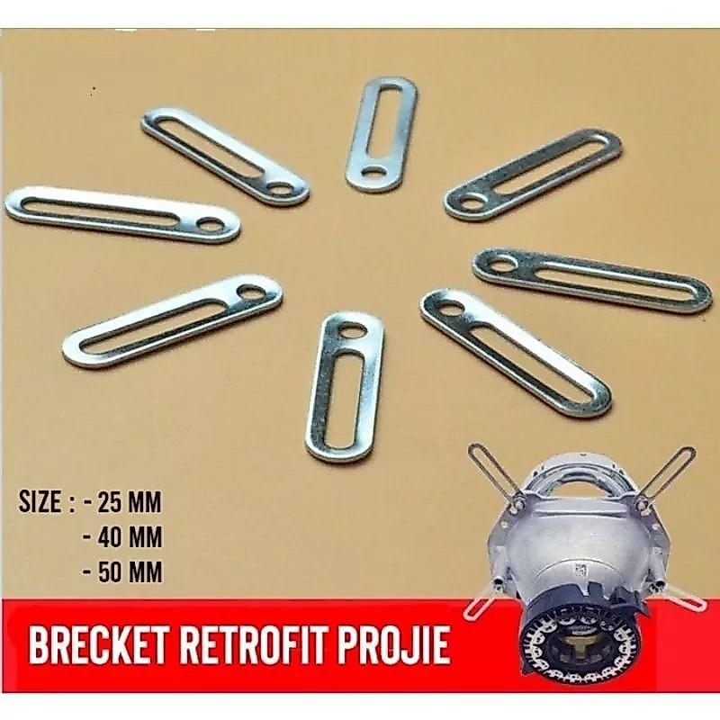 braket breket retrofit biled Projie universal dudukan biled braket biled Aes Vahid Vinyx all merk bi