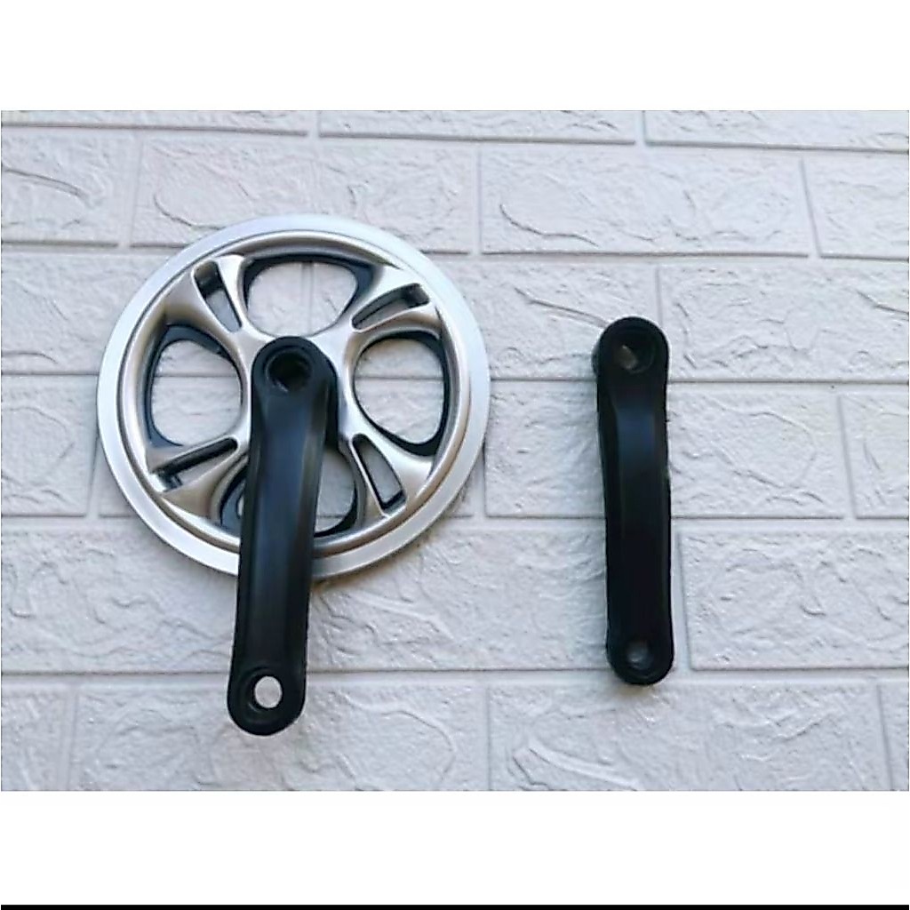 Crank Piringan Single 48T untuk sepeda lipat panjang arm 152mm