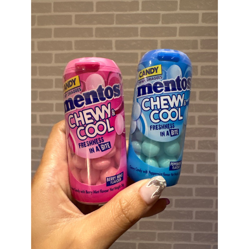 Mentos Chewy & Cool Ori Singapore Rasa Peppermint