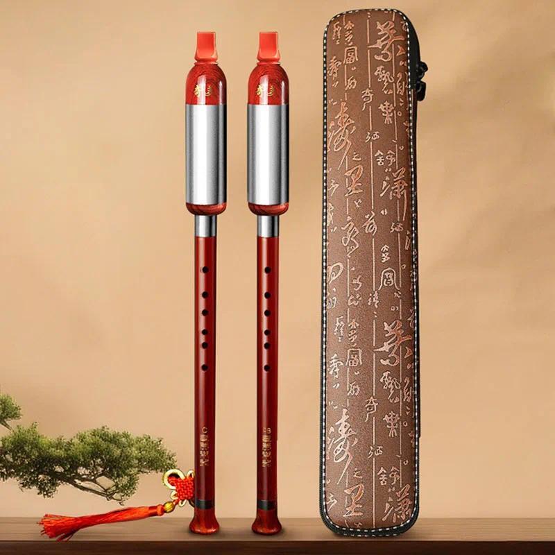Professional Bawu C/B-flat Key inese Vertical Flute ildren Adult Playing Bawu Detaable Portable Folk