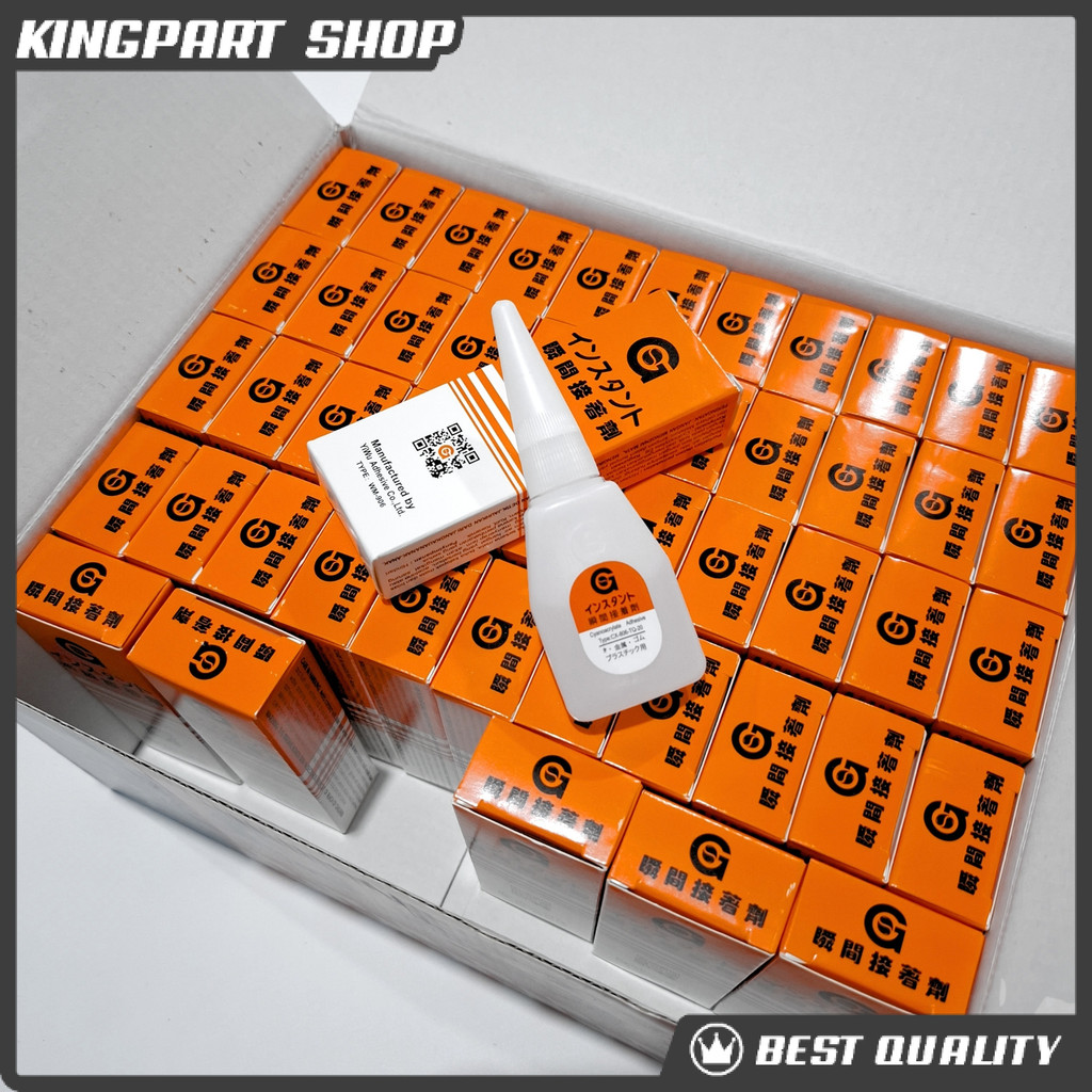 Lem G Super Instant Lem Tetes Super Glue Lem Serbaguna Lem G Lem Cina Lem Korea GROSIR